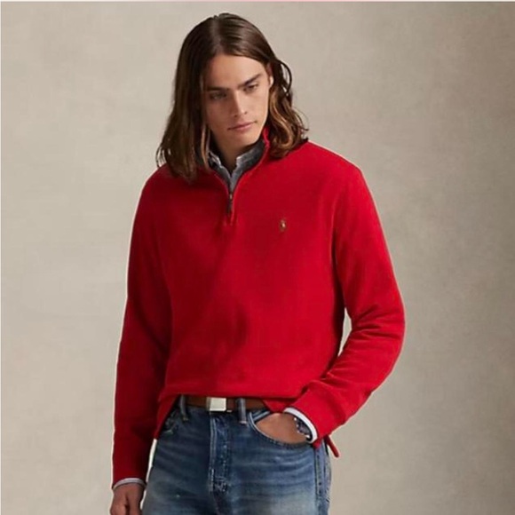 Ralph Lauren Other - Ralph Lauren Men's Zip Up Red Sweater